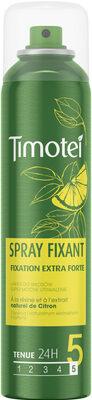 Timotei Spray Fixant A l'Extrait Naturel de Citron Fixation Extra Forte 250ml
