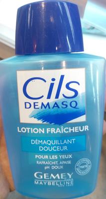 Cils Demasq - Lotion fraîcheur démaquillant douceur pour les yeux