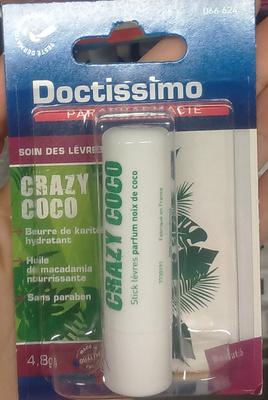 Soin des lèvres Crazy coco