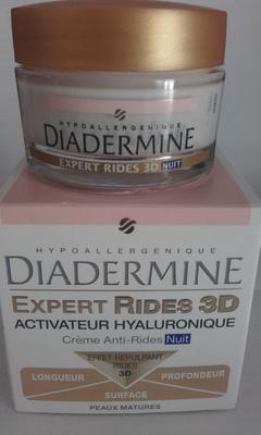 Expert Rides 3D Activateur Hyaluronique Crème Anti-rides Nuit