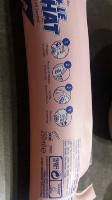 Gel lavant douceur fruitée à la pêche