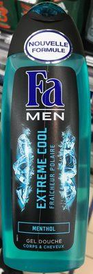 Men Extreme Cool Menthol Gel douche