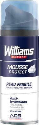 Williams Mousse à Raser Homme Peau Fragile 200ml