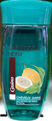 Shampooing doux cheveux gras aux extraits de cédrat et d'ortie