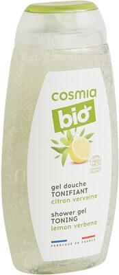 Cosmia bio gel douche tonifiant citron verveine