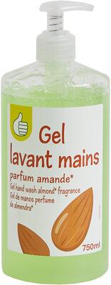 Gel lavant mains parfum amande