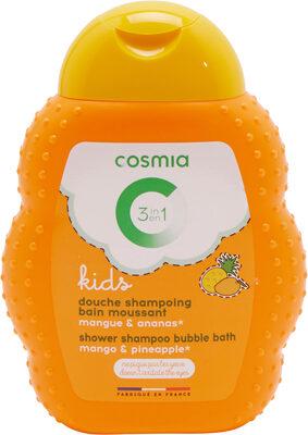 DOUCHE SHAMPOING BAIN MOUSSANT MANGUE et ANANAS