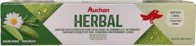 Dentifrice aux plantes