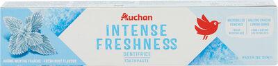 Auchan dentifrice fraîcheur intense tube 75ml