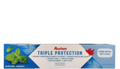 Dentifrice triple protection