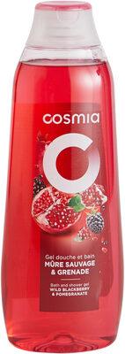 GEL DOUCHE ET BAIN A LA MÛRE SAUVAGE et A LA GRENADE