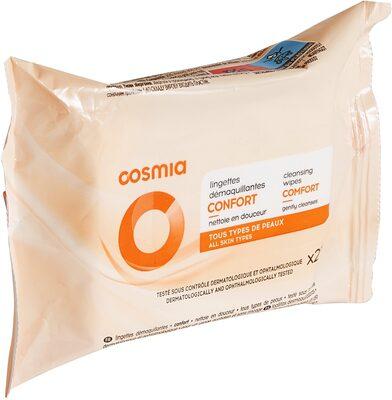 Lingettes démaquillantes tous types de peaux
