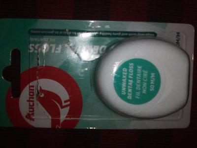 dental floss - unwaxed / fil dentaire - non ciré