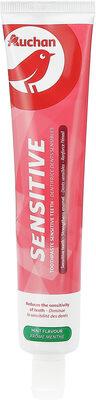 Auchan - dentifrice - soins sensibles - dents sensibles - 75ml