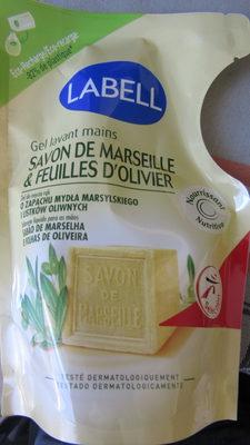 Gel lavant mains Savon de Marseille & Feuilles d'olivier