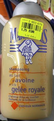Shampooing au lait d'avoine et à la gelée royale