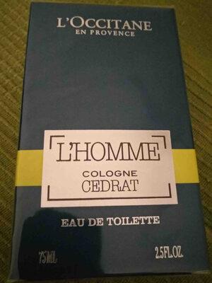l'occitane l'homme Cologne