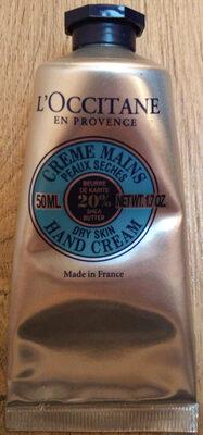 Crème mains - peaux sèches - karite 20%