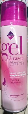 Gel à raser féminin