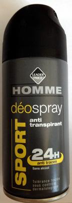 Déospray anti-transpirant 24h