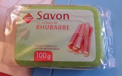 Savon à l'extrait de rhubarbe Leader Price