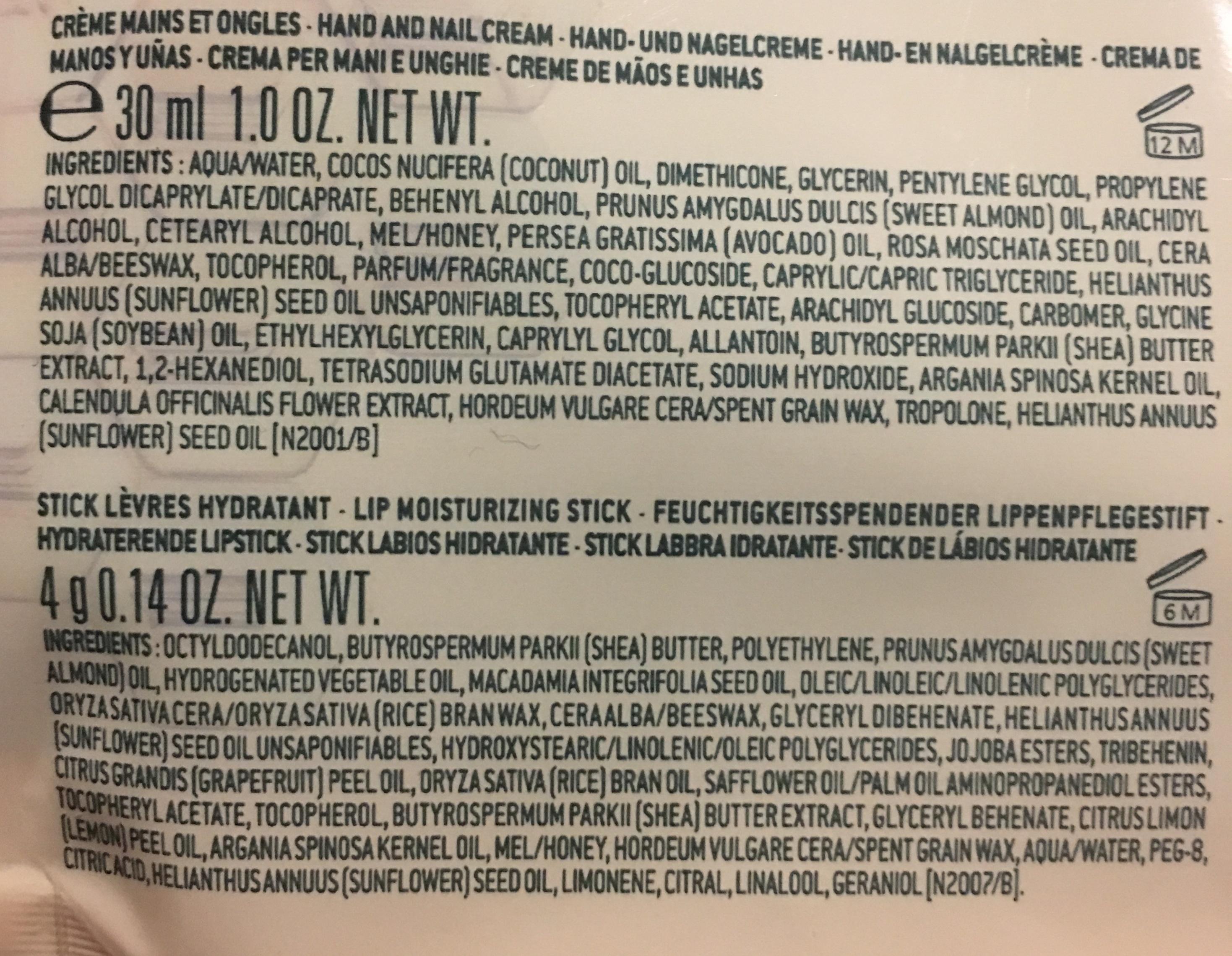 Nuxe Kit Découverte Rêve De Miel Crème Mains Et Ongles 30ML + Stick Lèvres Hydratant