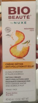 Crème détox anti-pollution et éclat - Bio Beauté