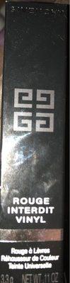 Rouge interdit vinyl
