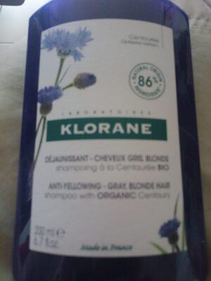 shampoing klorane dejaunissant