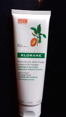 crème de jour sans rinçage au beurre de mangue