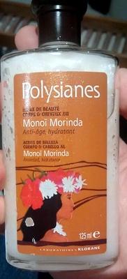 Polysianes Huile de beauté Monoi morinda