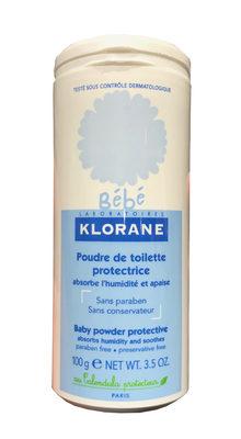 Poudre de toilette protectrice