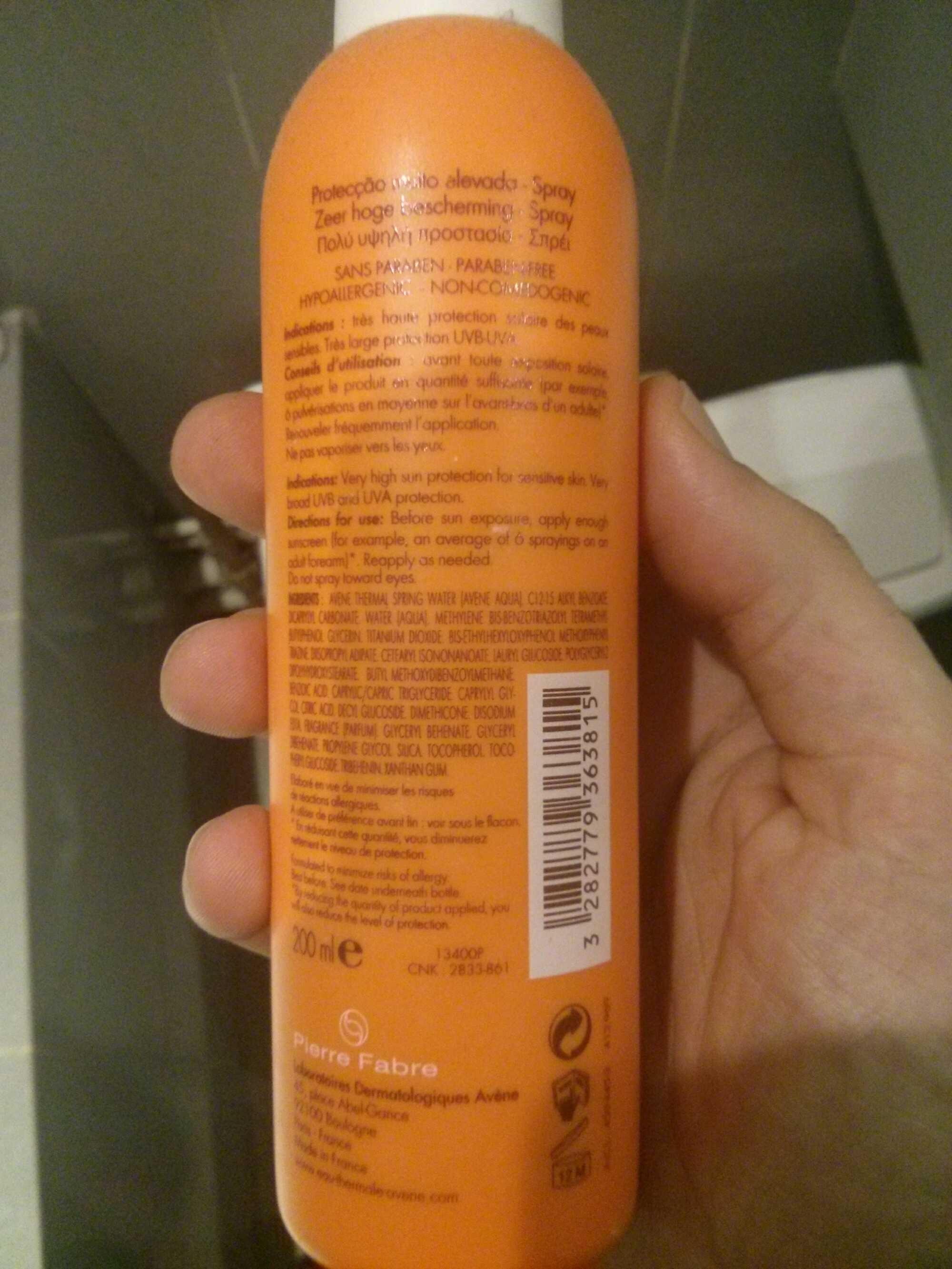 Très Haute Protection Spray 50+ SPF