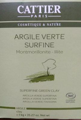Argile Verte Surfine - 1 KG - Cattier