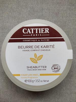 Beurre De Karité Parfum Miel Bio - 100 G - Cattier