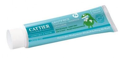 Dentifrice Enfants 7 Ans Et + Menthe Bio - 50 ML - Cattier