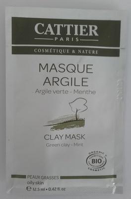 Masque Argile - Argile verte Menthe