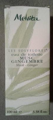 Les Solyflores - eau de toilette Musc - Gingembre