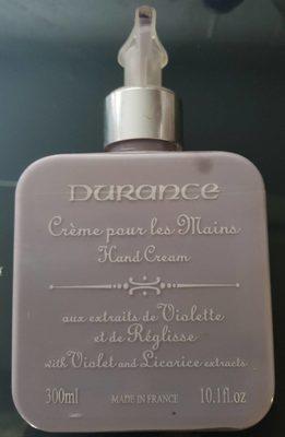 Crème pour les mains