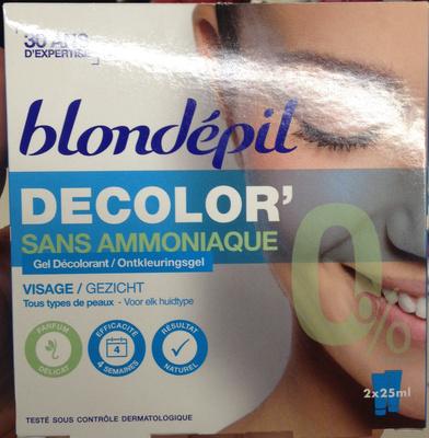 Decolor' sans ammoniaque