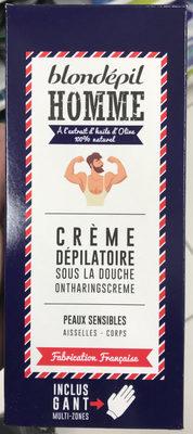 Crème dépilatoire sous la douche Homme Peaux sensibles