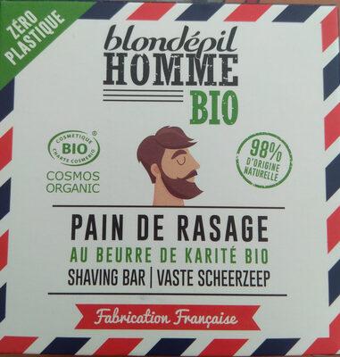 Pain de rasage au beurre de karité bio