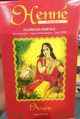 Henné poudre - Acajou
