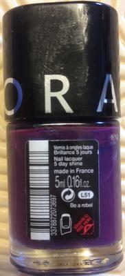 Vernis à ongles laque Brillance 5 jours