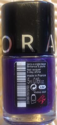 Vernis à ongles laque Brillance 5 jours L52