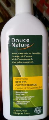 Shampooing reflets cheveux blonds camomille bio & avoine bio