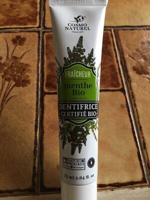 Dentifrices Menthe Fraîcheur BIO