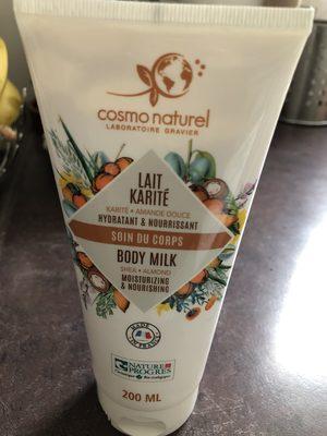 Lait karité body milk