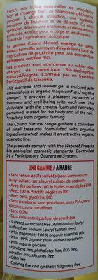 Shampoing/douche orange marjolaine