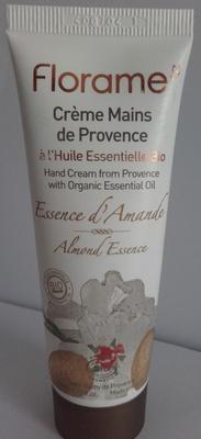 Crème mains de Provence Essence d'amande